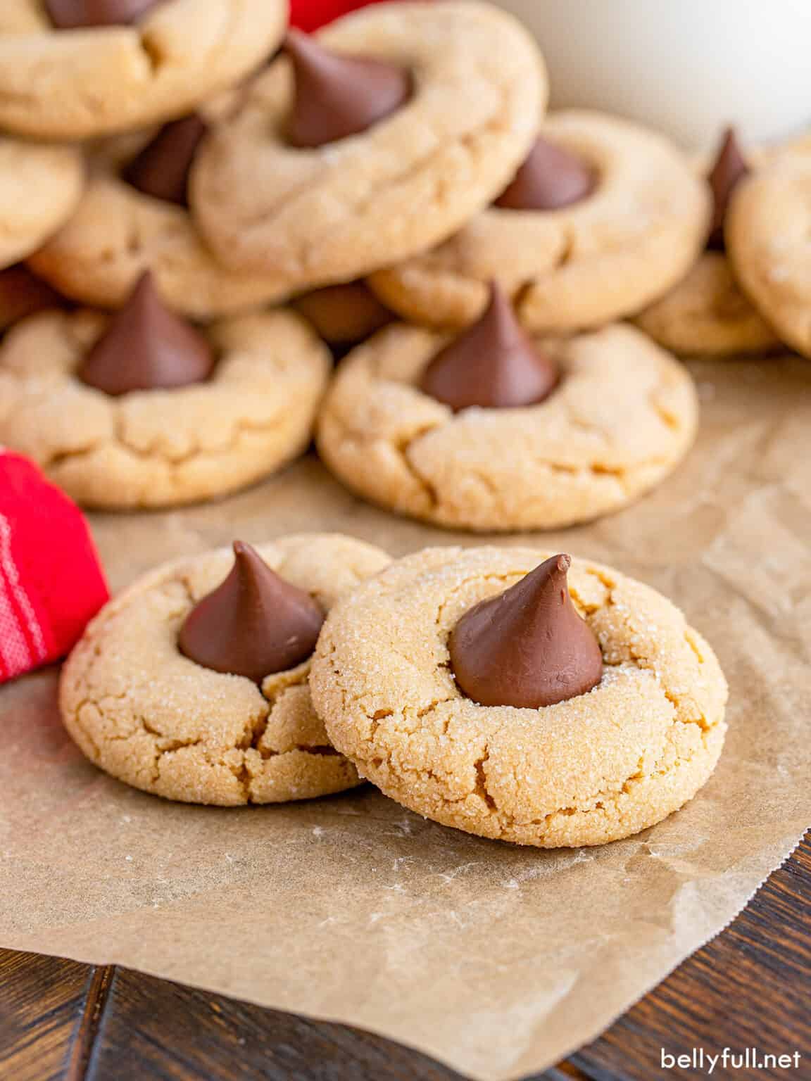 Peanut Butter Blossoms {old fashioned cookie favorite!} Belly Full
