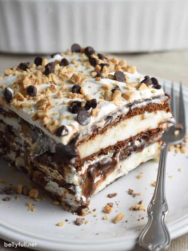 Ice Cream Sandwich Cake - Belly Full