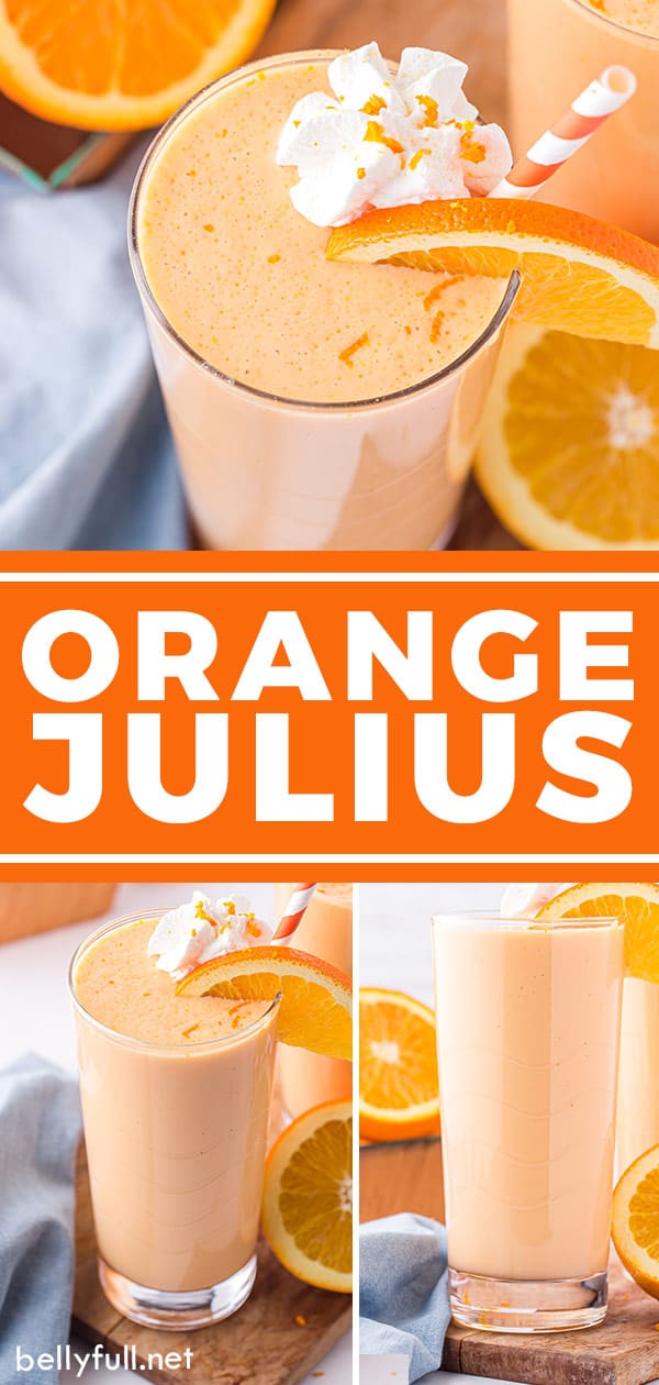 Orange Julius Recipe {only 4 ingredients!} Belly Full