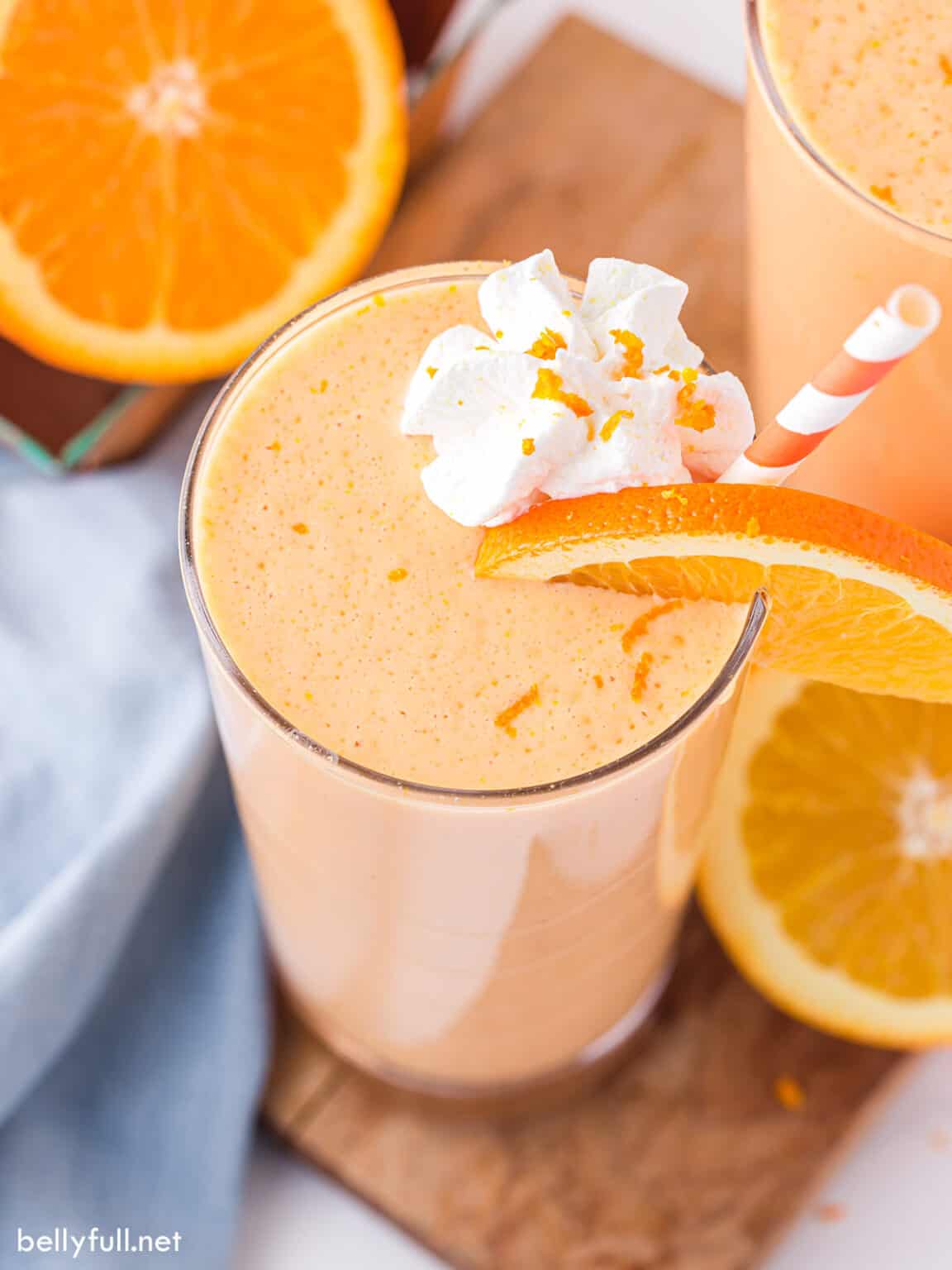 Orange Julius Recipe {only 4 ingredients!} Belly Full