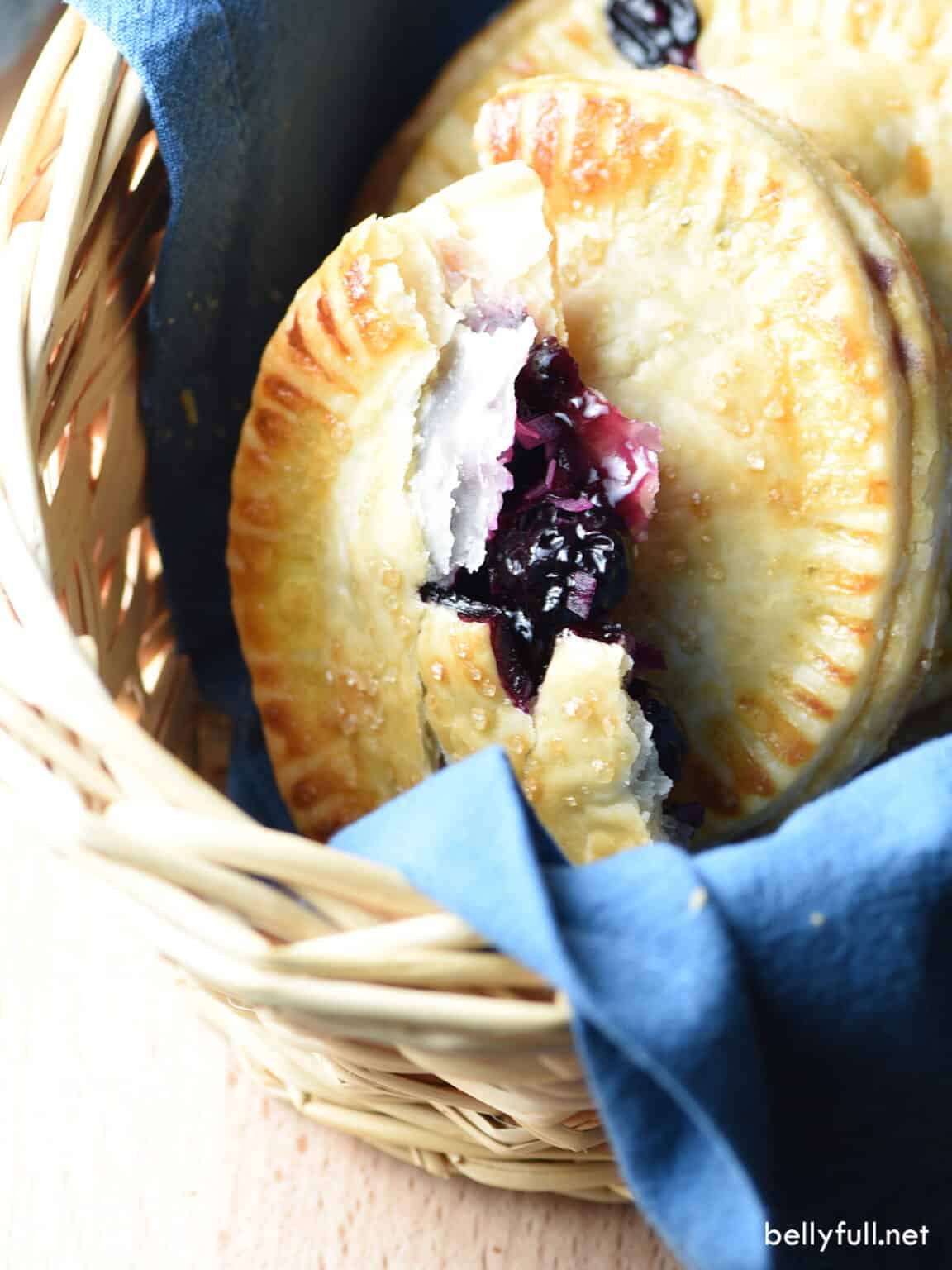 Blueberry Hand Pies Belly Full