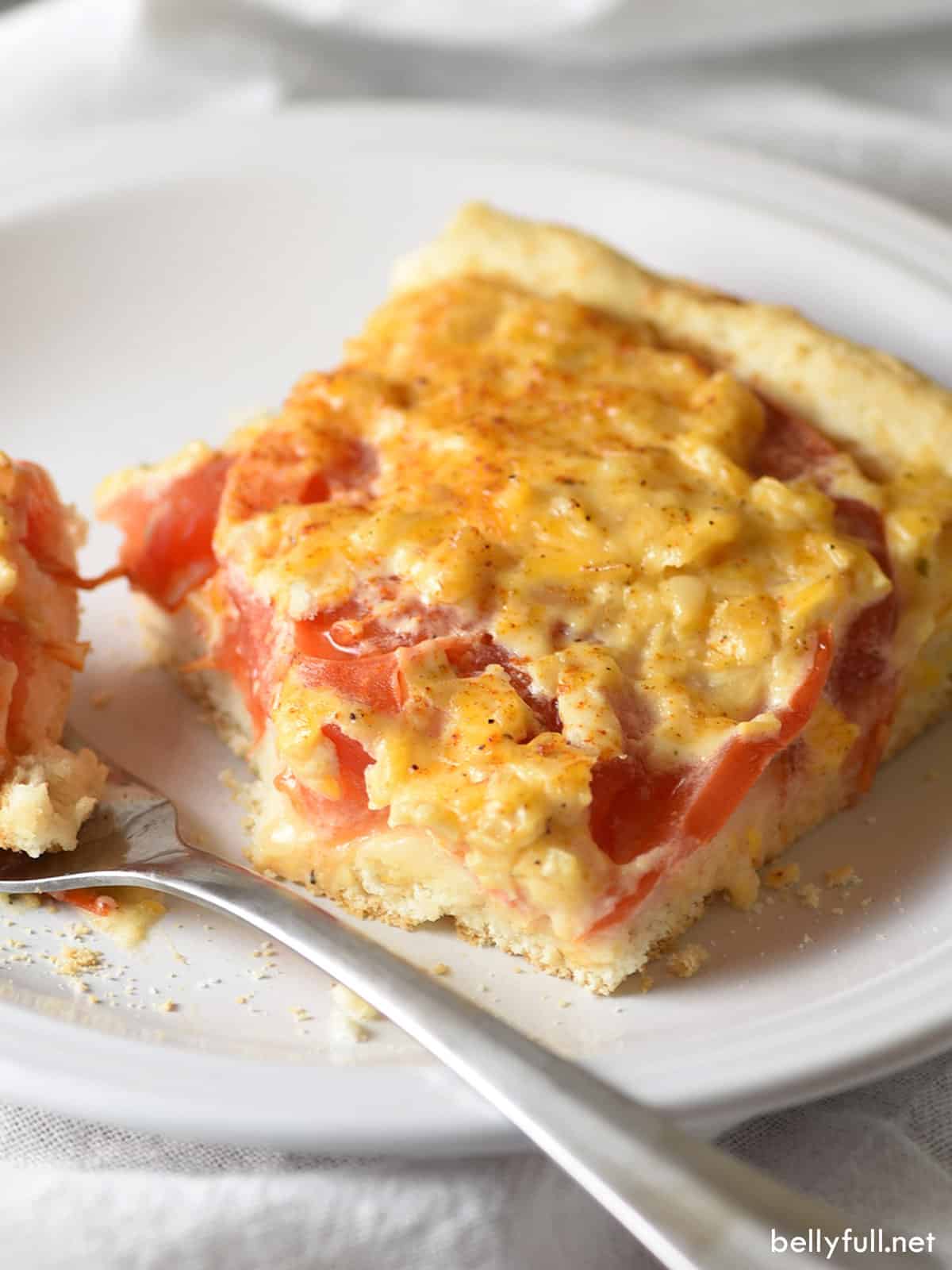 Cheesy Tomato Biscuit Casserole
