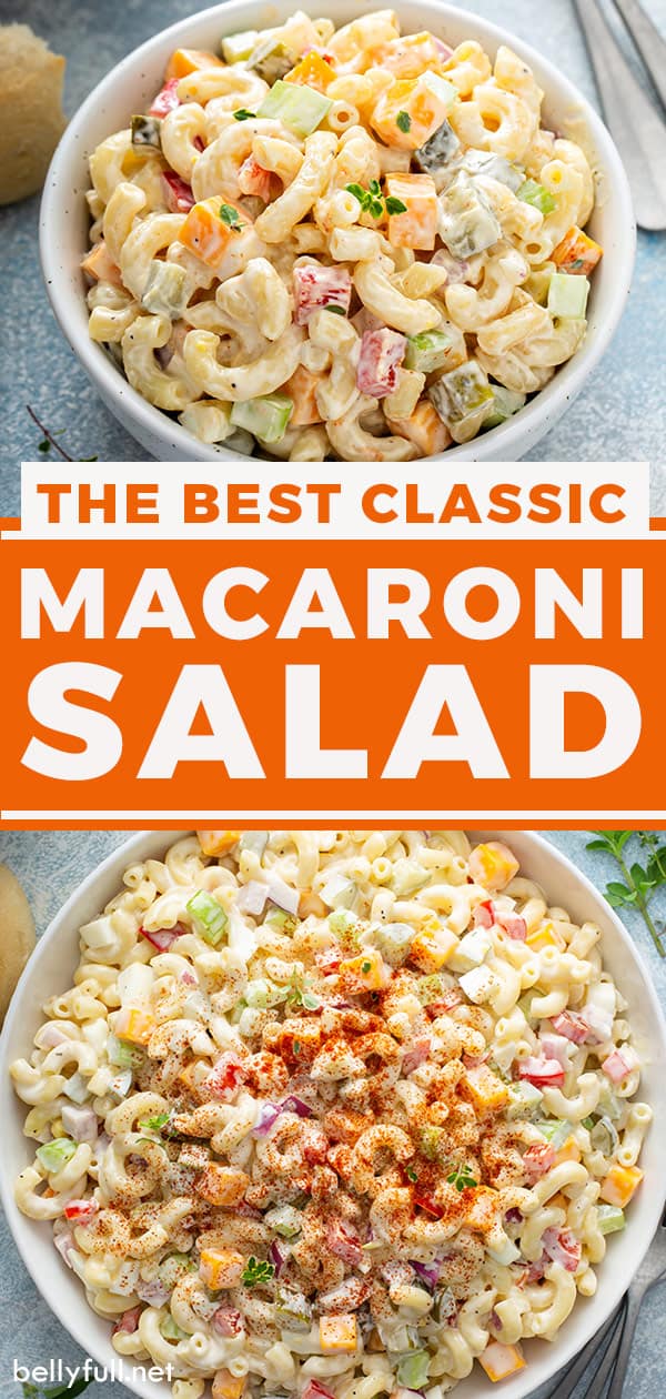 The Best Macaroni Salad with Egg Recipe l Belly Full