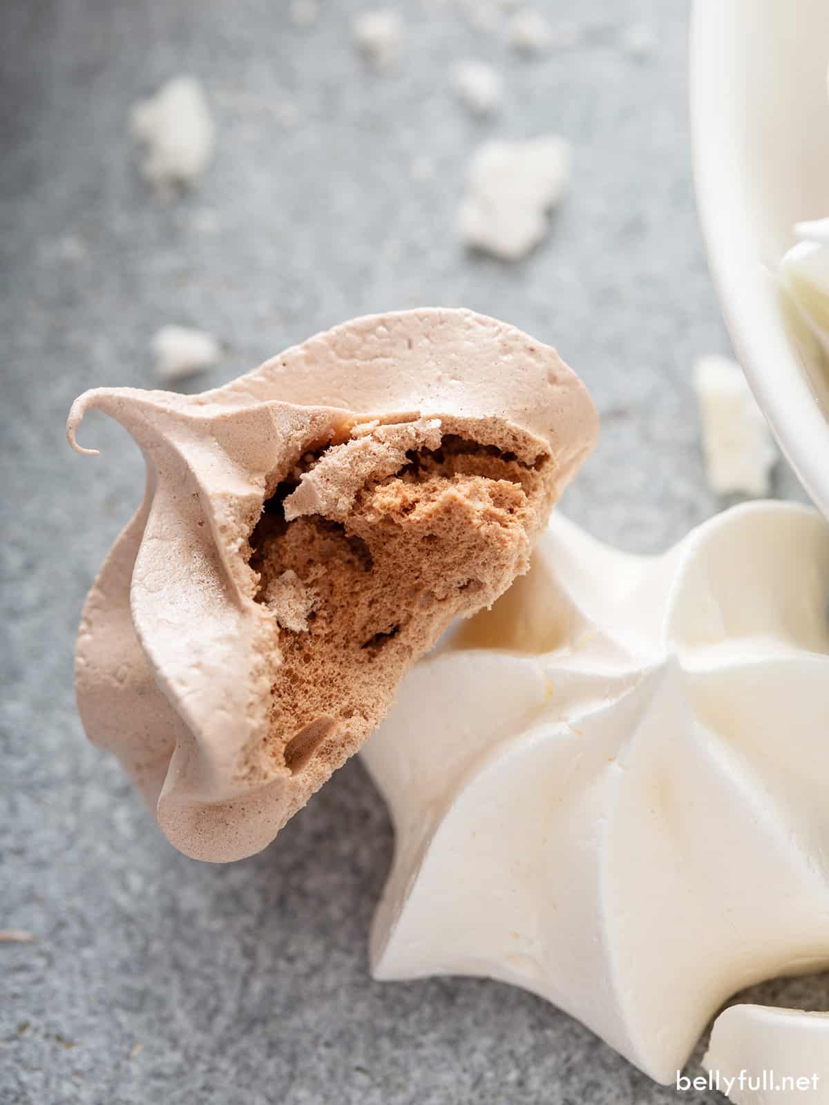 Meringue Cookies Belly Full