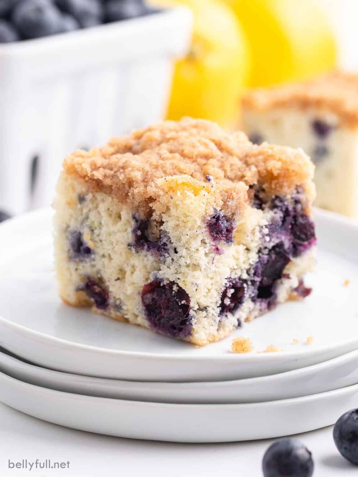 Blueberry Buckle {Old Fashioned Recipe!} - Belly Full