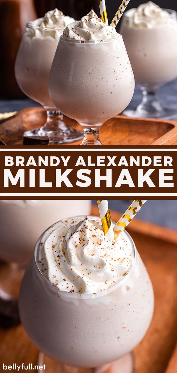 Brandy Alexander Milkshake Belly Full