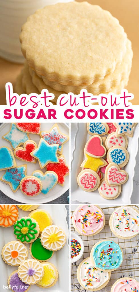 pin for cut out sugar cookie recipe