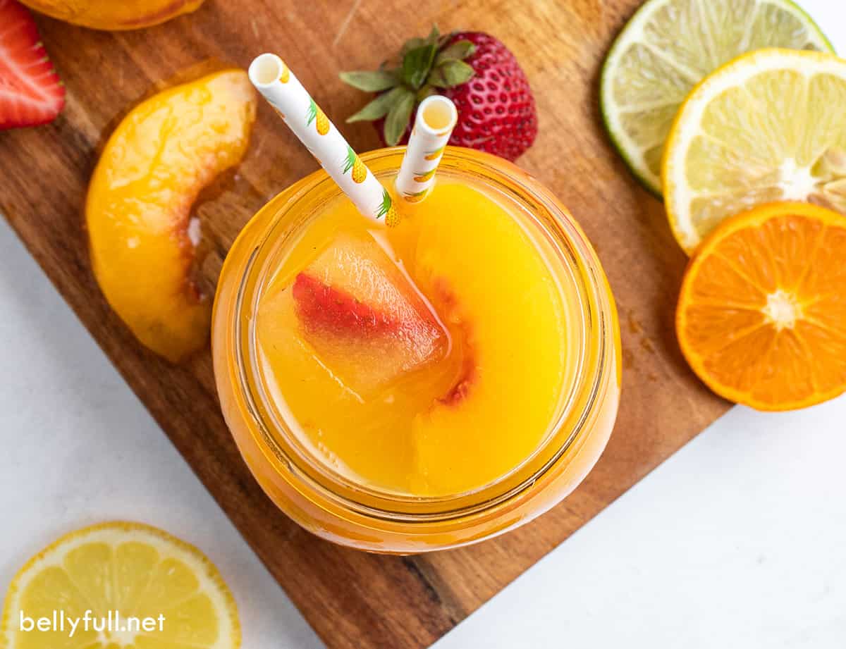 Fruit Punch Recipe {from scratch} Belly Full