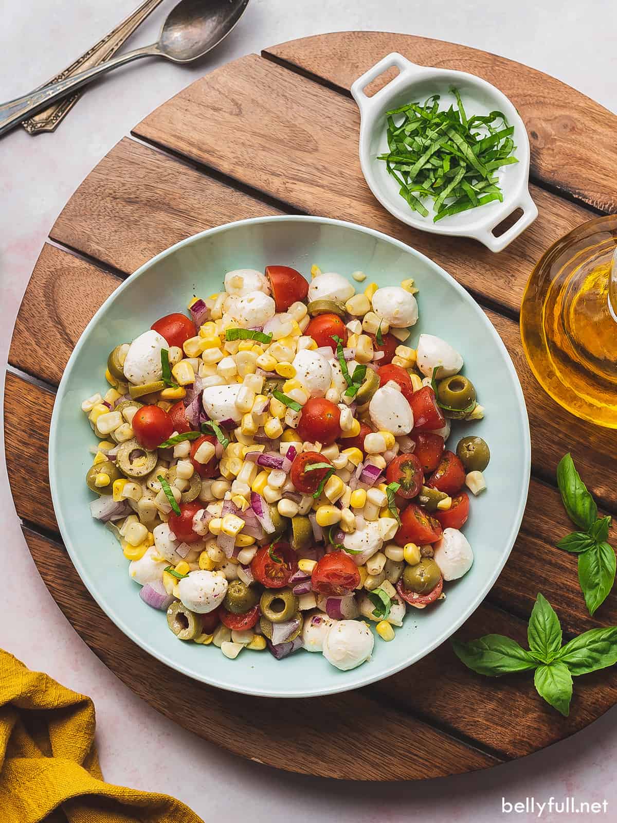 Caprese Corn Salad