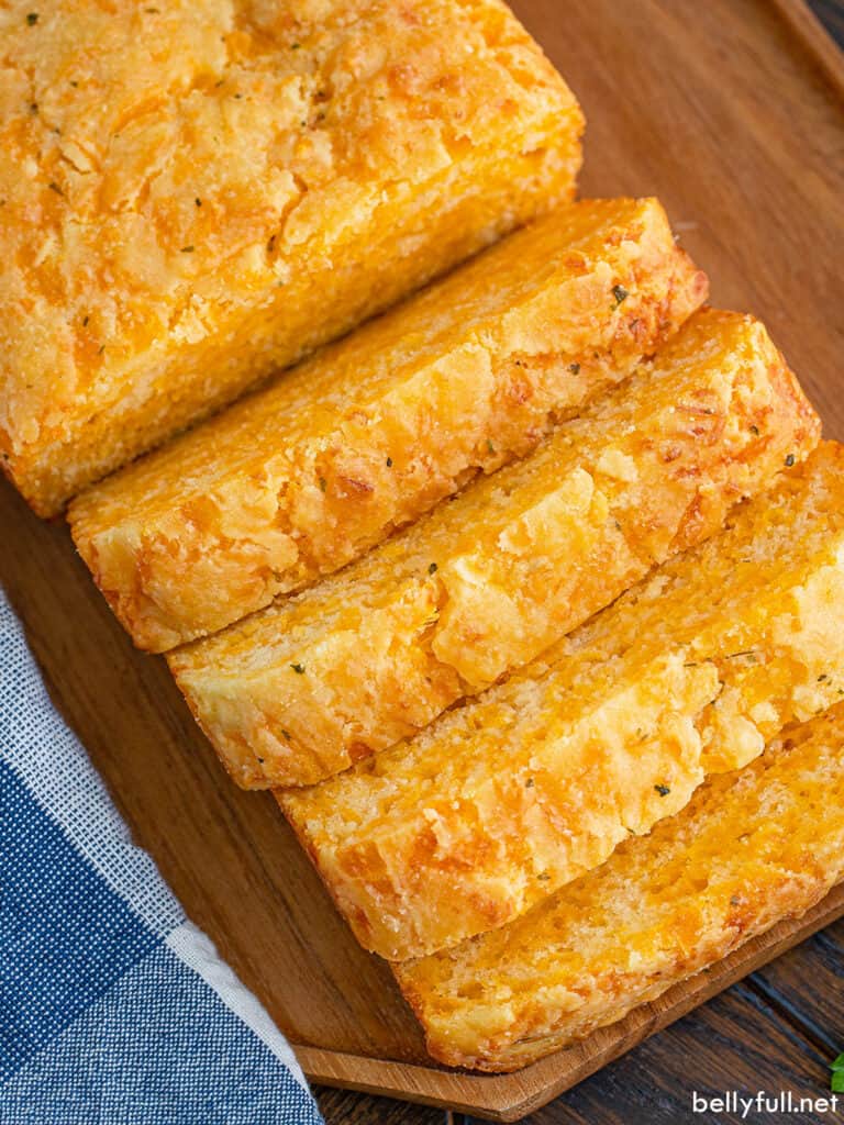 Cheese Bread Recipe (Easy Quick Bread) Belly Full