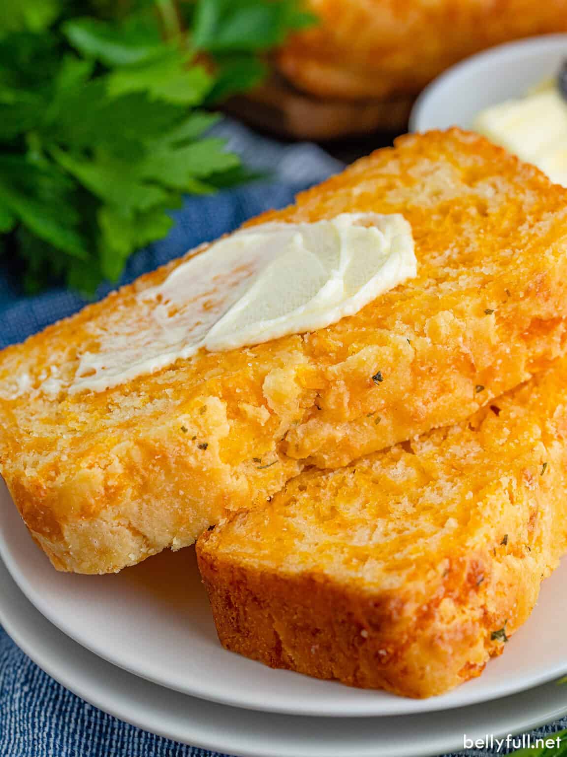 Cheese Bread Recipe (Easy Quick Bread) Belly Full