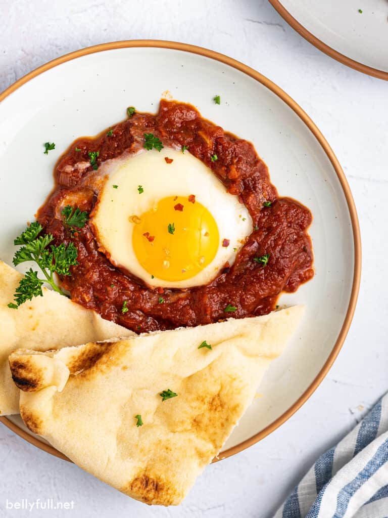 Eggs in Purgatory Recipe {Italian Shakshuka} Belly Full