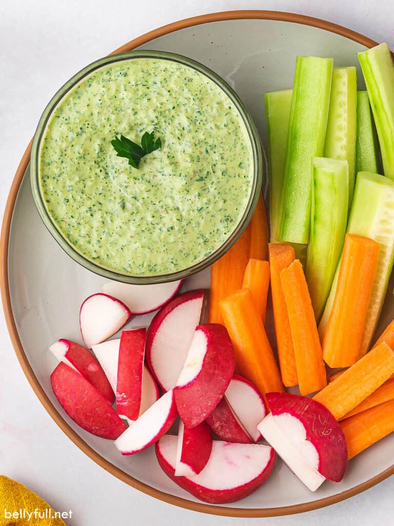 Green Goddess Dressing Recipe {or Dip!} Belly Full
