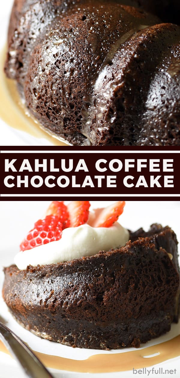 Kahlúa Coffee Chocolate Cake Belly Full