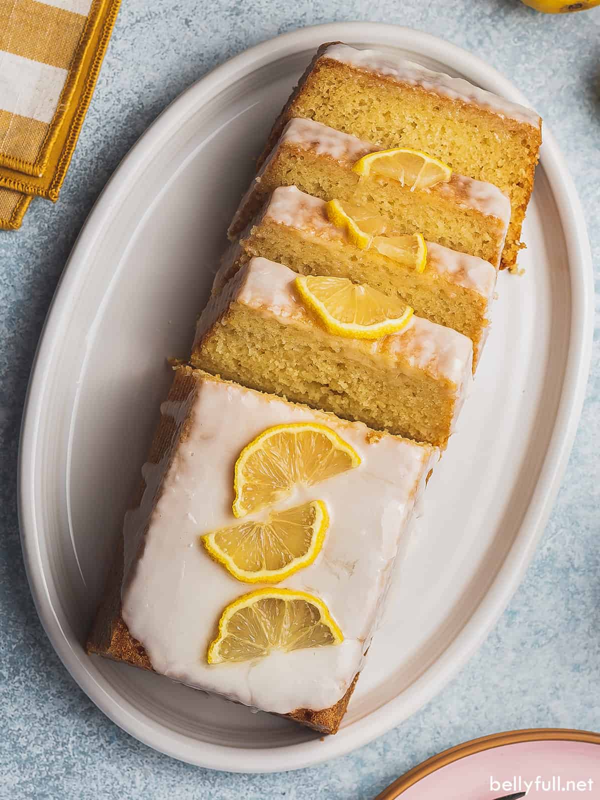 Lemon Pound Cake Recipe {Glazed Lemon Loaf} Belly Full