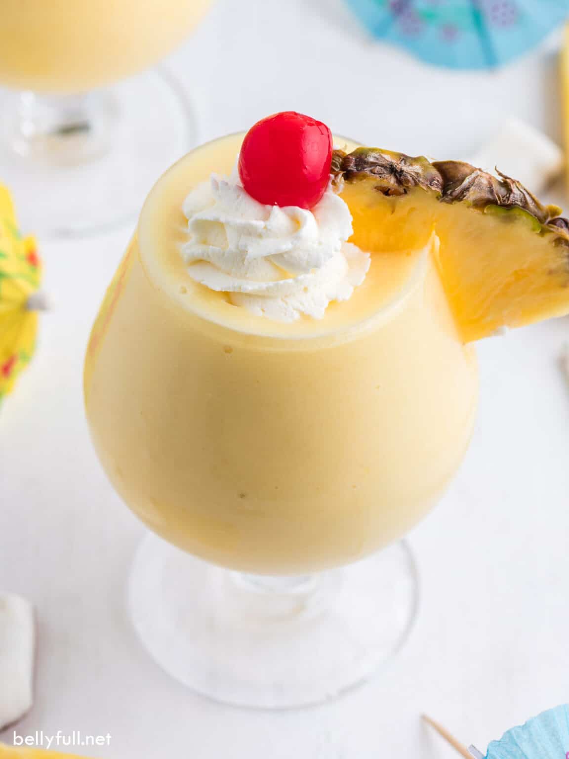 Piña Colada Recipe {Frozen Pina Colada} Belly Full