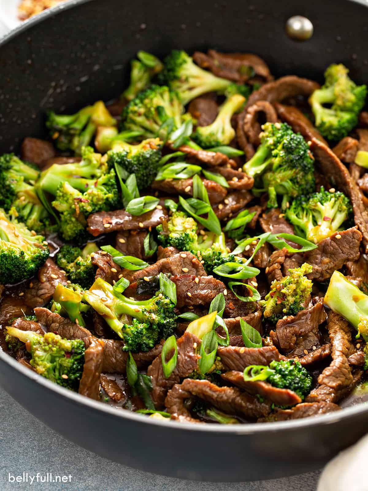 Beef and Broccoli Recipe {quick and easy!} Belly Full