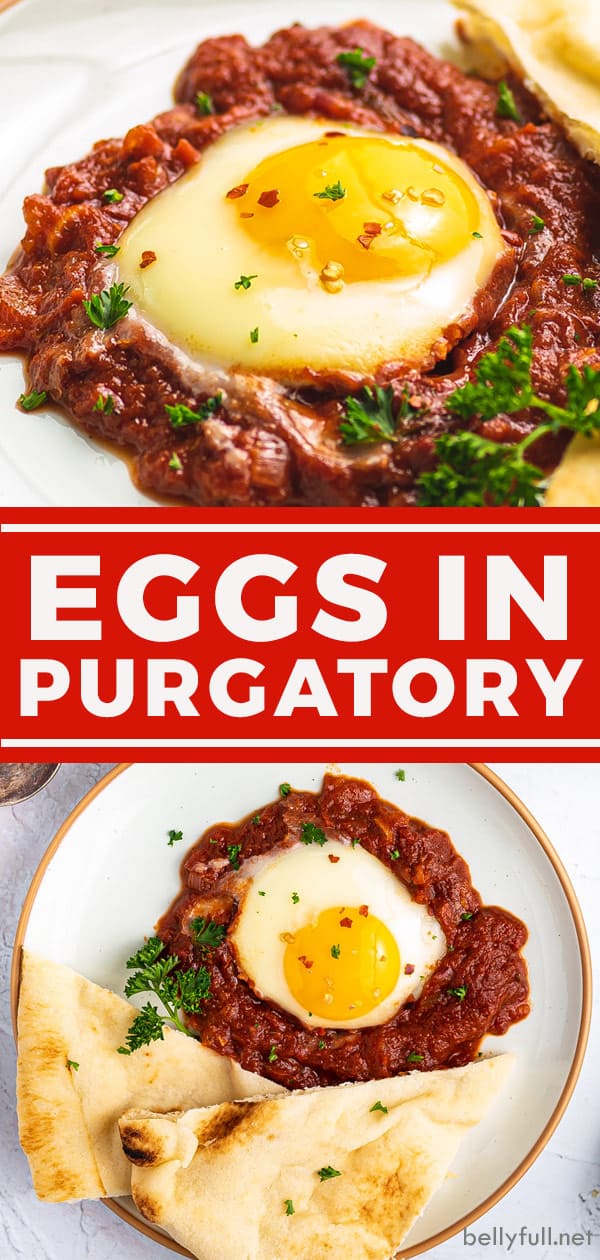 Eggs in Purgatory Recipe {Italian Shakshuka} Belly Full