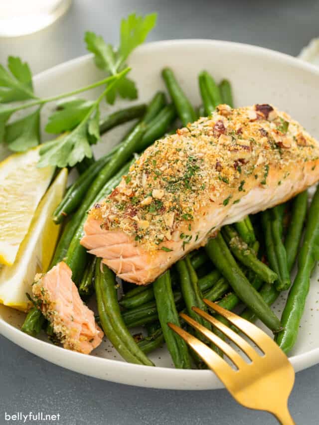 HoneyMustard Baked Salmon Recipe Belly Full