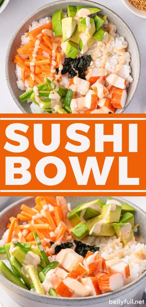 2 picture pin for sushi bowl recipe