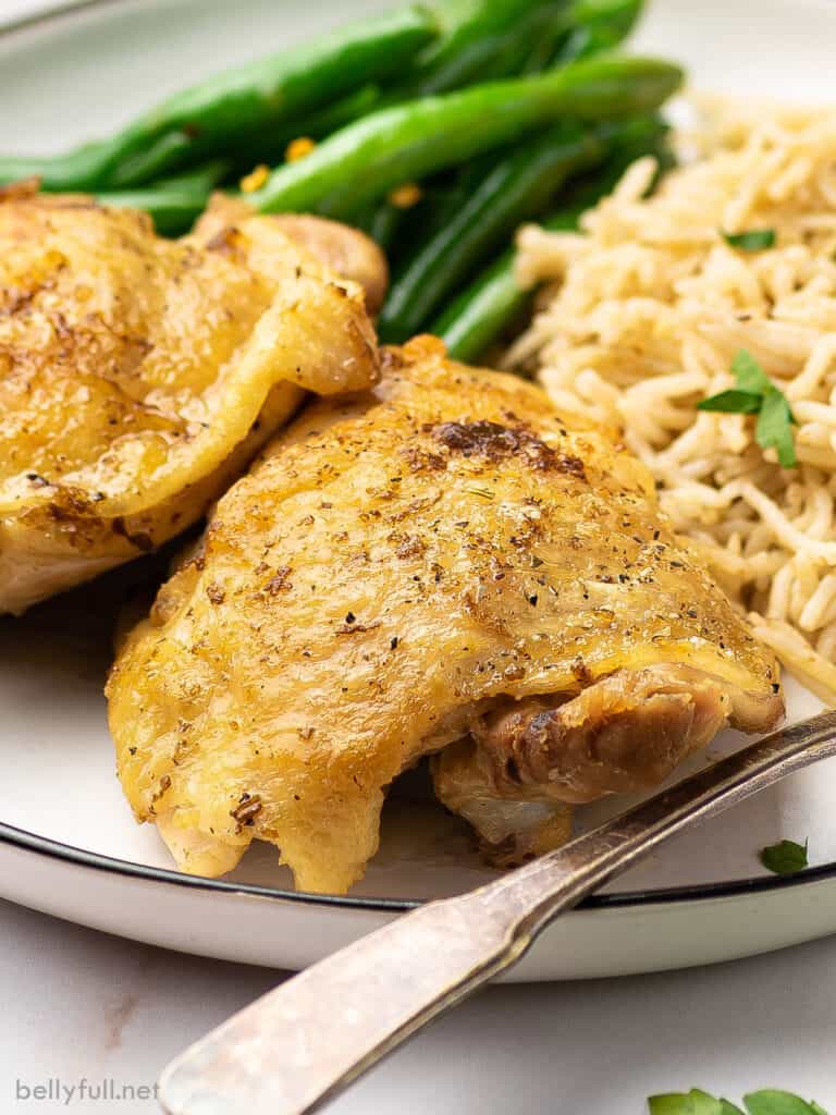 Apple Cider Chicken Thighs Recipe Belly Full