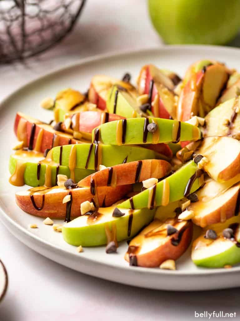 Caramel Apple Nachos Recipe Belly Full