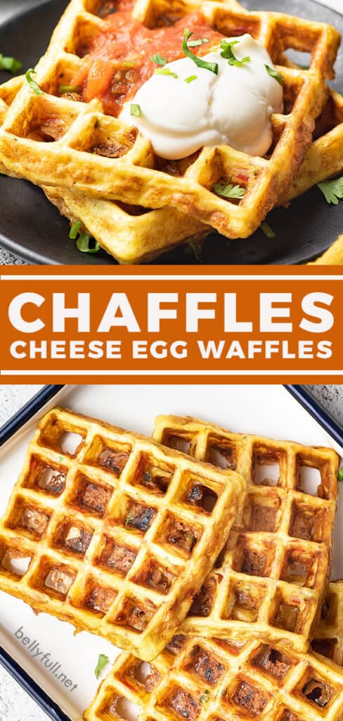 pin for chaffles recipe