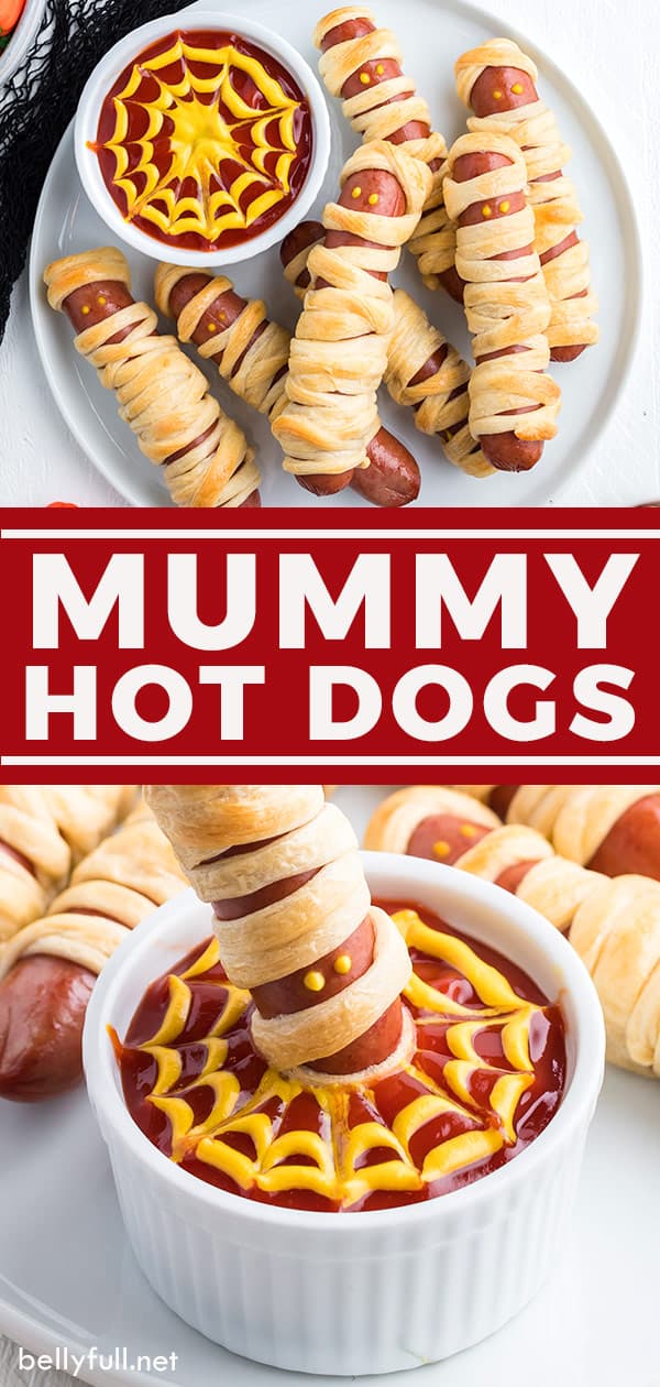 Mummy Hot Dogs Recipe Belly Full