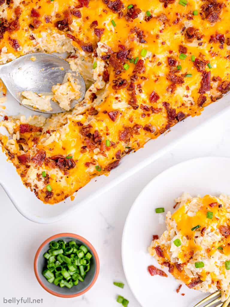 Cheesy Potatoes Casserole Belly Full 7030