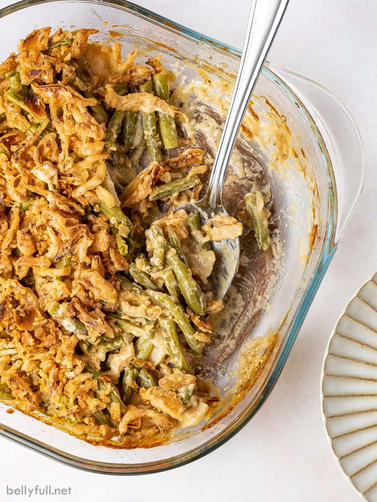 Easy Green Bean Casserole Recipe Belly Full