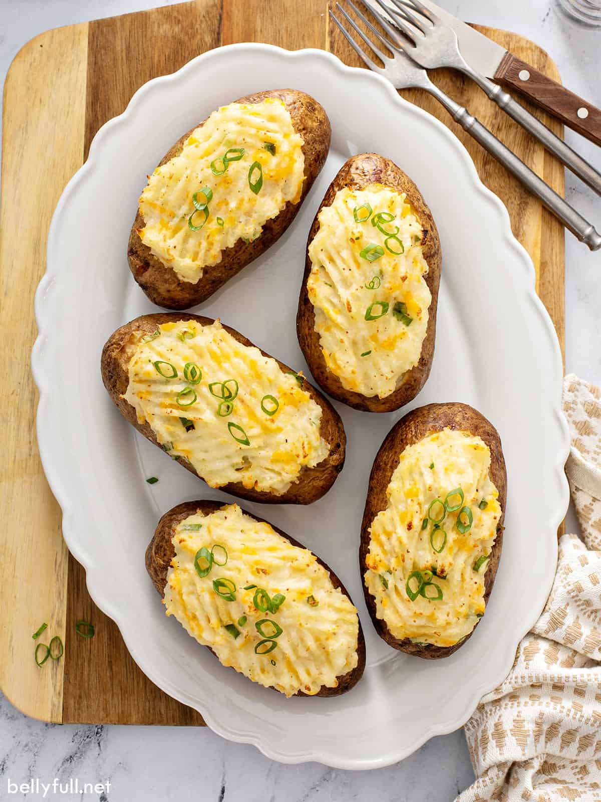 Shepherd's Pie Twice Baked Potatoes Belly Full