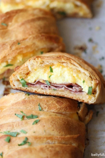 sliced baked breakfast braid