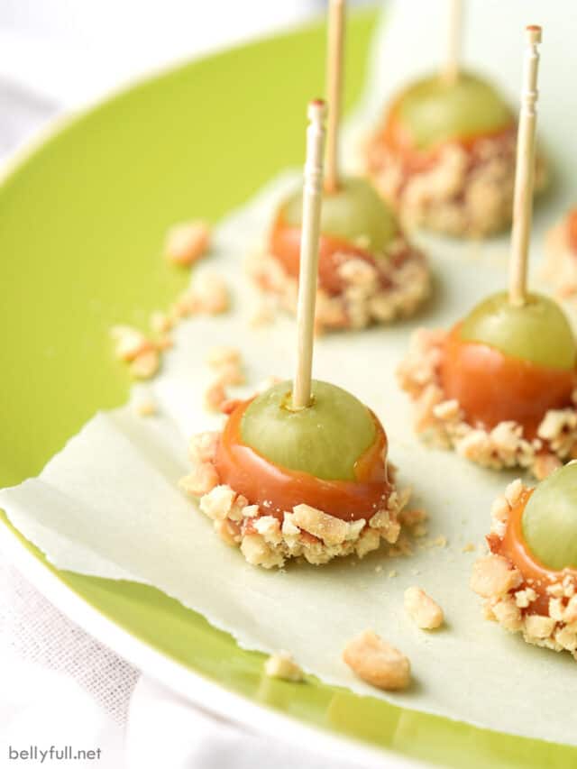 Caramel Apple Grapes Belly Full