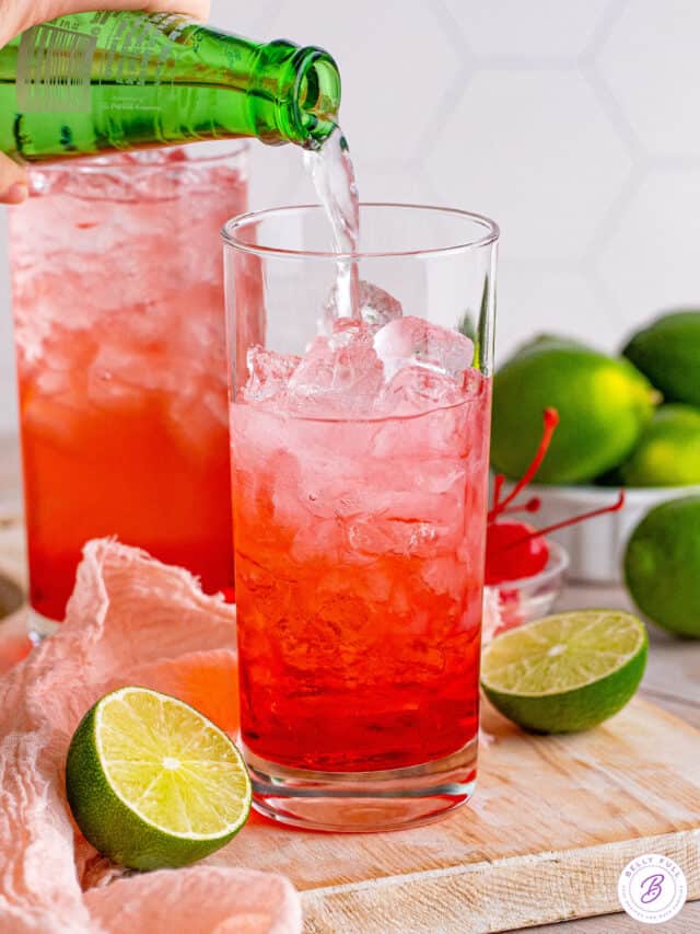 Dirty Shirley Drink {Shirley Temple Cocktail} Belly Full