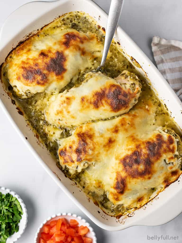 Salsa Verde Chicken Recipe Belly Full