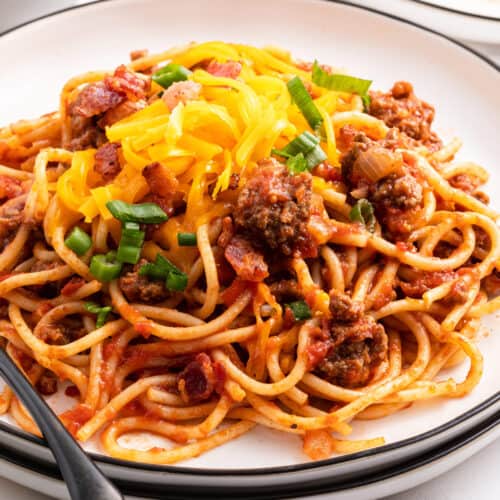 Easy Cowboy Spaghetti Recipe - Belly Full