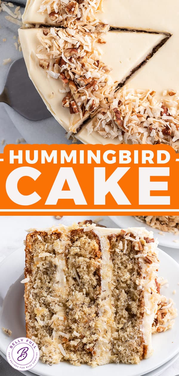 Hummingbird Cake {3 layer, sheet cake, or cupcakes!}