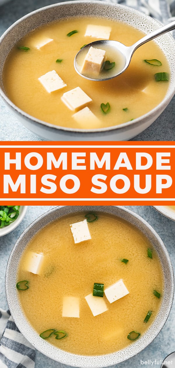 Easy Homemade Miso Soup Recipe Belly Full