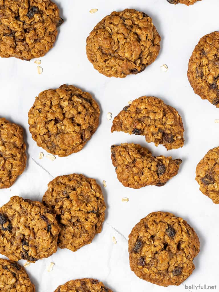 Best Oatmeal Raisin Cookies Recipe - Belly Full