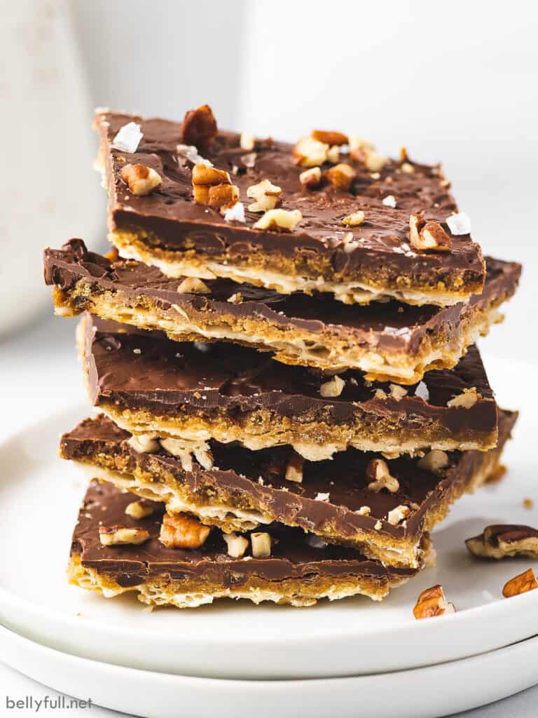 Matzo Toffee Recipe Belly Full