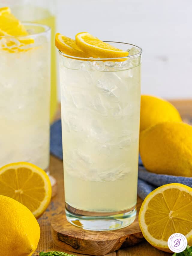 Homemade Lemonade Recipe (3 Ingredients!) Belly Full