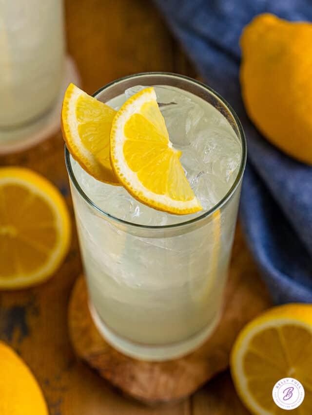 Homemade Lemonade Recipe (3 Ingredients!) - Belly Full