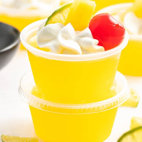 Mai Tai Jello Shots Belly Full