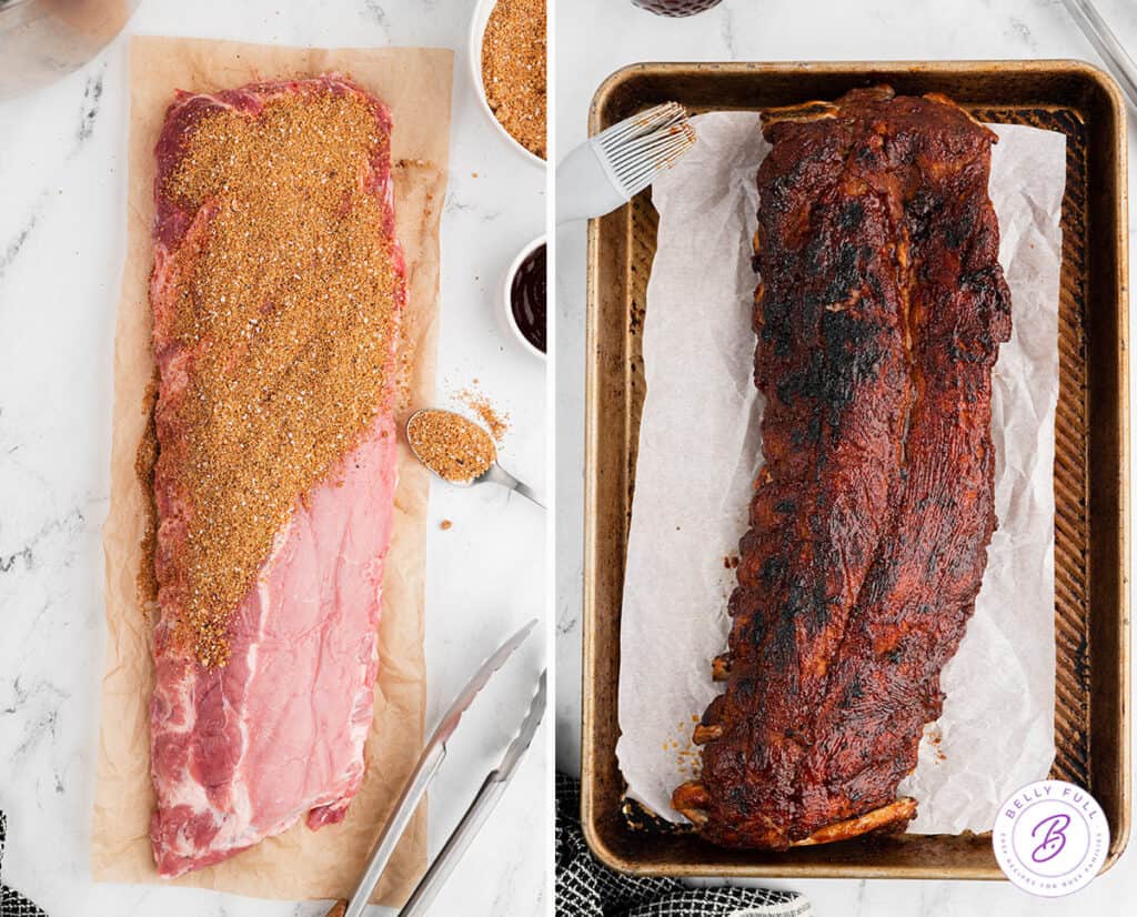 The Best BBQ Rib Rub Recipe Belly Full