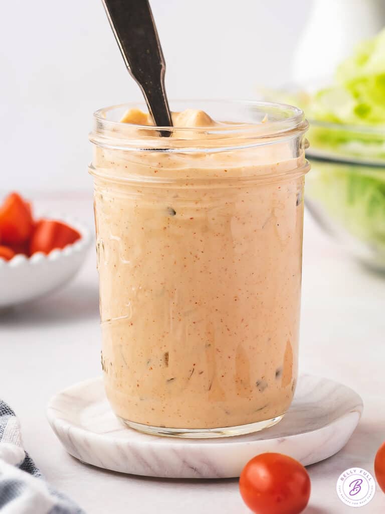 Homemade Thousand Island Dressing Recipe Belly Full