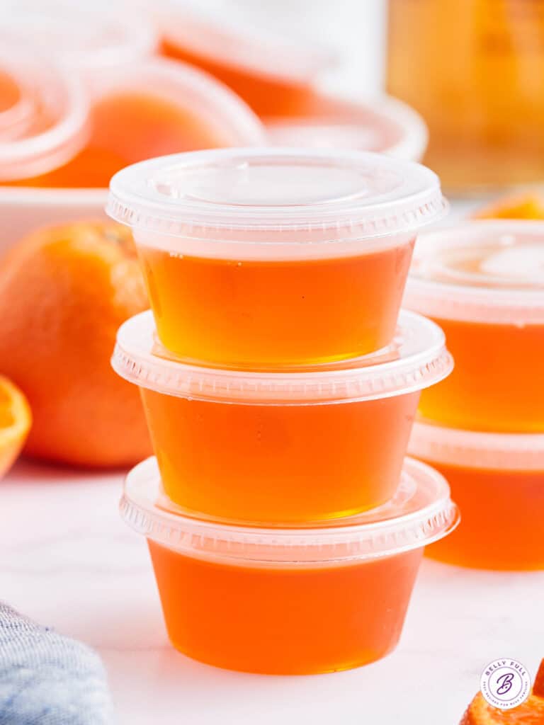 Creamsicle Jello Shots Belly Full
