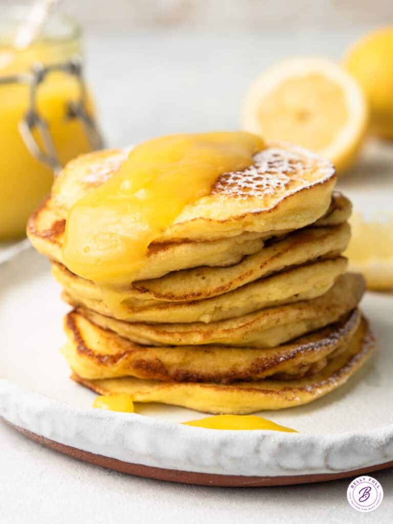 Lemon Ricotta Pancakes Recipe Belly Full