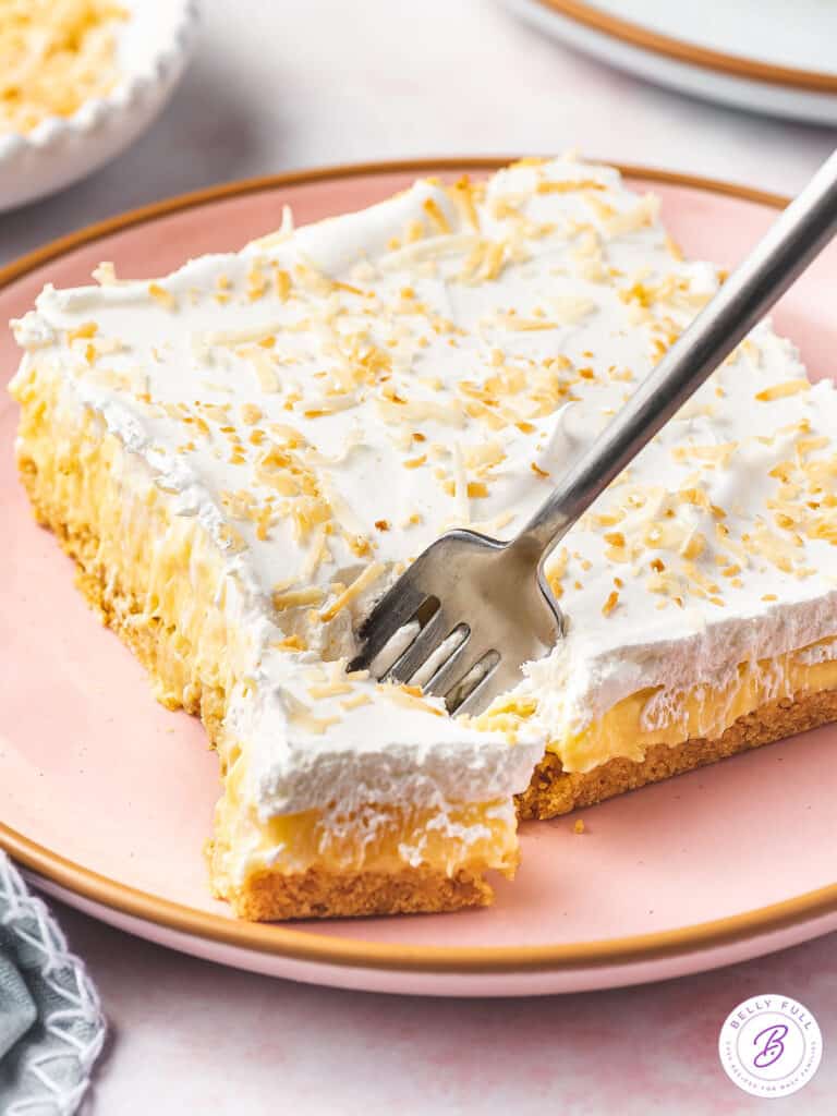 Pineapple Lush Dessert {nobake!} Belly Full