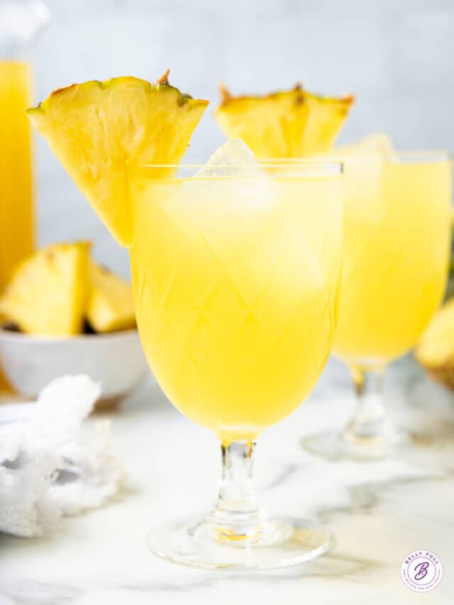 Pineapple Rum Punch Recipe Belly Full