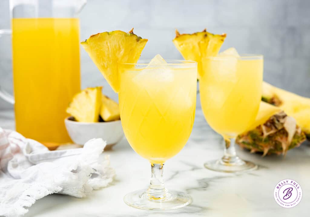 Pineapple Rum Punch Recipe Belly Full